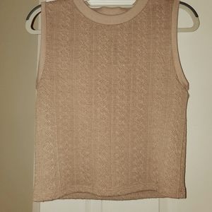 Urban Romantics sleeveless cable tank